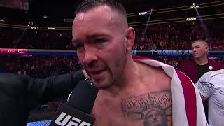 UFC 296: Колби Ковингтон - Слова после боя