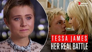 Former Home and Away actress Tessa James opens up about her cancer battle