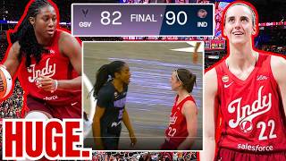 Caitlin Clark goes DARKSIDE on Valkyries w 22, 9! Aliyah Boston UNLOCKED in HUGE Fever Win!