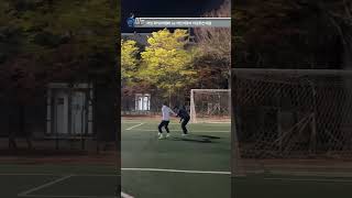 자칭 프리스타일러 vs 자칭 미토마 1대1 #축구 #운동 #비선출 #체대생