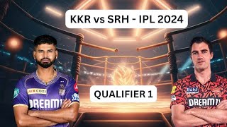 SRH vs KKR live match | KKR vs SRH Live