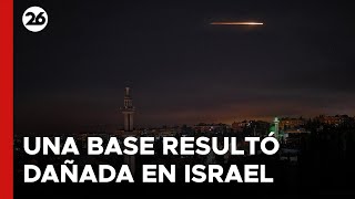 🚨 DRONES IRANÍES CONTRA ISRAEL | Una base militar resultó dañada