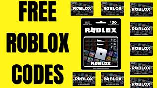 UNUSED FREE ROBUX Gif Card CODES 2025 REDEEM = Roblox Gift Card Codes 2025 Update,