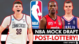 NBA Mock Draft 2024 Post-Lottery: Hawks Draft Alex Sarr At #1, Wizards Draft Zaccharie Risacher