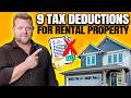 TOP 9 TAX DEDUCTIONS For Your RENTAL PROPERTY