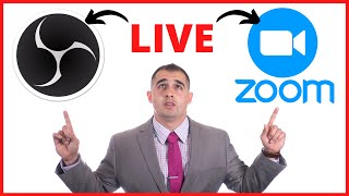 How To Stream Live Using ZOOM And OBS - Facebook Live Stream For Free