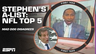 Ravens TOP Stephen’s A-List + Mad Dog has some WORDS to say 👀🗣️ | First Take