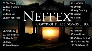 Neffex Mix | Music Playlist | Songs 81-100. #neffex #musicplaylist