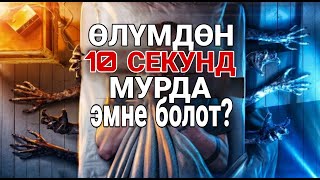 Өлүмдөн 10 секунд мурда эмне болот?