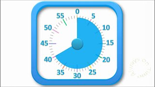 40-minute visual timer
