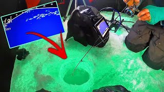 ICE FISHING LAKE SUPERIOR 2022 With LiveScope!!