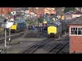 66034 33108 d182 46045 m51941 e52064 40106 u0026 37263. kidderminster pt 1. 29 12 23. diesel day.