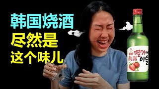 2022 新春搞笑片| 喝韩国烧酒 要有这样的表情！第一次喝 韩国水果烧酒 | #janietham营养师