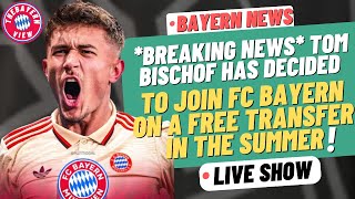 Tom Bischof has decided to join FC Bayern on a free transfer in the summer!! - Bayern News