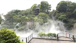 都心に「雲海」出現　ホテル椿山荘東京が新演出