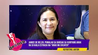 Janice de Belen, pumalag sa bansag sa kaniyang anak na si Kaila Estrada na “anak ng cheater”