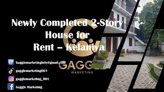 NEWLY COMPLETED 2  STORY HOUSE FOR RENT