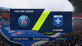 FIFA 23 PSG VS AJ AUXERRE LIGUE 1 PREDICTION