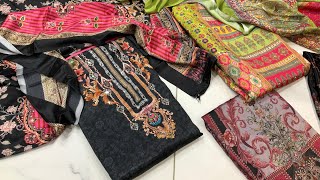 karachi prints | pakistani printed suits | crepe | roman shimmer | maslin | digital desginer suits !