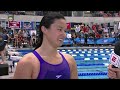 women s 50 freestyle — 2023 ncaa swimming championships