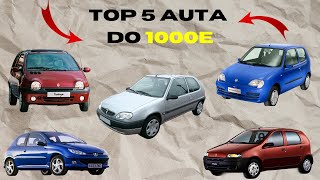 TOP 5 AUTA DO 1000e