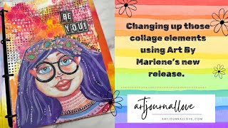 Changing up those collage elements using Art By Marlene’s new release.