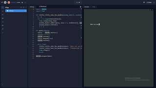 Python curses library