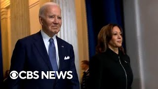 President Biden, Vice President Harris announced at Trump inauguration