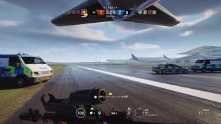 R6S  グラズで1on5からのオールキル！