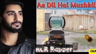 RCR Rapper » Ae Dil Hai Mushkil 2 | Battleground Mobile India ( WhatsApp Status )