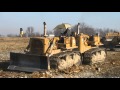 Caterpillar Dual D-9's Pushing Scrapers 2