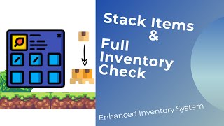 Unity 2D Platformer Tutorial 34 - Item Stacking & Full Inventory Check