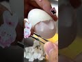 egg peeling challenge 5 shorts satisfy relax asmr