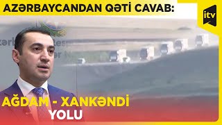 Laçın yolundan İrəvanın saxta humanitar yardım karvanı keçməyəcək