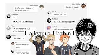 Haikyuu x Hazbin Hotel / Part 1