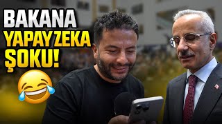 Ulaştırma Bakanı'na yapay zeka sürprizi!