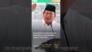 Prabowo: Ada Pejabat yang Melawan Efisiensi Anggaran Hingga Kerahkan Wartawan