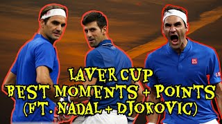 Roger Federer - Best Moments & Points (Ft. Nadal & Djokovic)