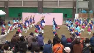 十人十彩　～京都さくらよさこい2012(京都御池中学校会場)