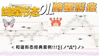 蝴蝶、螃蟹形态在原油交易中的2个案例