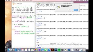 Advanced Python (GCSE Level) - Using the Evaluate (Eval) Function