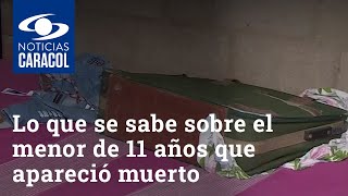 Esto es lo que se sabe sobre el menor de 11 años que apareció muerto en su casa en Barranquilla