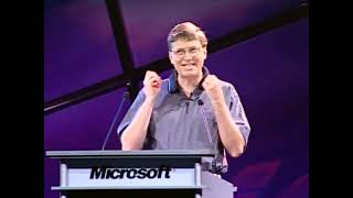 Microsoft PDC 1998 keynote with Bill Gates