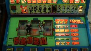 Andy Capp Fruit Machine, Barcrest MPU4 Classic £8 Jackpot HD video 1080p