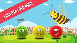 Lata osa koło nosa | Melorymki | Piosenka dla dzieci | Muzyczne Rymowanki | Kidimax