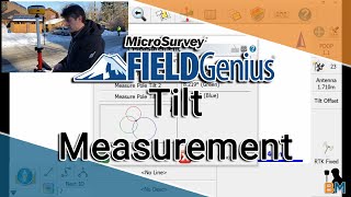 MicroSurvey FieldGenius How To: Taking a Tilt Offset Measurement | Bench Mark