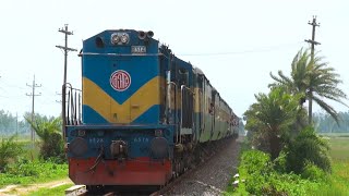 Titumir express train up \u0026 down at top speed ।। Bangladesh Railway ।। Digital Train Lover