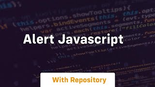 alert javascript