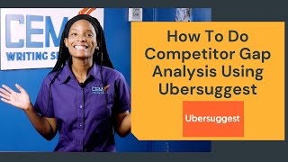 How To Do Competitor Gap Analysis Using Ubersuggest