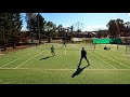 Social Tennis | John Craig v Lee Mar